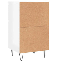 Sideboards 2 Stk. Hochglanz-Weiß 40x35x70 cm Holzwerkstoff