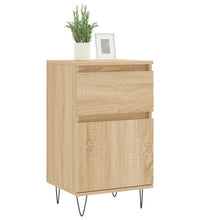 Sideboards 2 Stk. Sonoma-Eiche 40x35x70 cm Holzwerkstoff