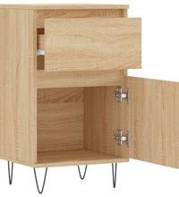 Sideboards 2 Stk. Sonoma-Eiche 40x35x70 cm Holzwerkstoff