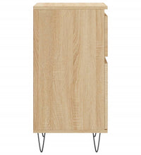 Sideboards 2 Stk. Sonoma-Eiche 40x35x70 cm Holzwerkstoff
