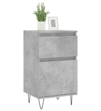 Sideboards 2 Stk. Betongrau 40x35x70 cm Holzwerkstoff
