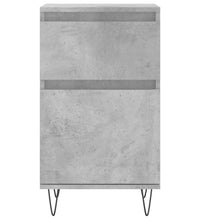 Sideboards 2 Stk. Betongrau 40x35x70 cm Holzwerkstoff