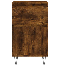 Sideboards 2 Stk. Räuchereiche 40x35x70 cm Holzwerkstoff