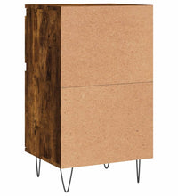 Sideboards 2 Stk. Räuchereiche 40x35x70 cm Holzwerkstoff