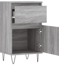 Sideboards 2 Stk. Grau Sonoma 40x35x70 cm Holzwerkstoff