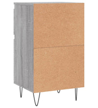 Sideboards 2 Stk. Grau Sonoma 40x35x70 cm Holzwerkstoff