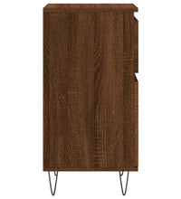 Sideboards 2 Stk. Braun Eichen-Optik 40x35x70 cm Holzwerkstoff