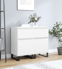 Sideboards 2 Stk. Weiß 40x35x70 cm Holzwerkstoff