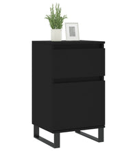 Sideboard Schwarz 40x35x70 cm Holzwerkstoff