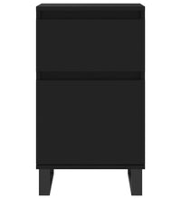 Sideboard Schwarz 40x35x70 cm Holzwerkstoff