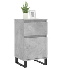 Sideboards 2 Stk. Betongrau 40x35x70 cm Holzwerkstoff