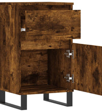 Sideboards 2 Stk. Räuchereiche 40x35x70 cm Holzwerkstoff