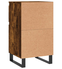 Sideboards 2 Stk. Räuchereiche 40x35x70 cm Holzwerkstoff