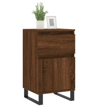 Sideboard Braun Eichen-Optik 40x35x70 cm Holzwerkstoff
