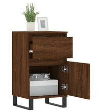 Sideboard Braun Eichen-Optik 40x35x70 cm Holzwerkstoff