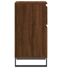 Sideboard Braun Eichen-Optik 40x35x70 cm Holzwerkstoff