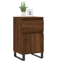 Sideboards 2 Stk. Braun Eichen-Optik 40x35x70 cm Holzwerkstoff