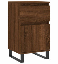 Sideboards 2 Stk. Braun Eichen-Optik 40x35x70 cm Holzwerkstoff
