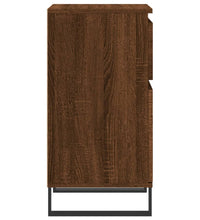 Sideboards 2 Stk. Braun Eichen-Optik 40x35x70 cm Holzwerkstoff