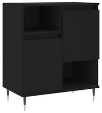 Sideboard Schwarz 60x35x70 cm Holzwerkstoff