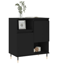 Sideboard Schwarz 60x35x70 cm Holzwerkstoff