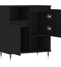 Sideboard Schwarz 60x35x70 cm Holzwerkstoff