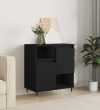 Sideboard Schwarz 60x35x70 cm Holzwerkstoff