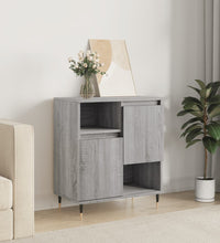 Sideboard Grau Sonoma 60x35x70 cm Holzwerkstoff