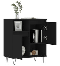 Sideboard Schwarz 60x35x70 cm Holzwerkstoff