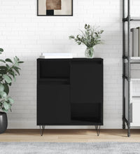 Sideboard Schwarz 60x35x70 cm Holzwerkstoff