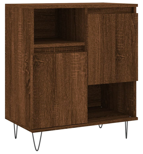 Sideboard Braun Eichen-Optik 60x35x70 cm Holzwerkstoff