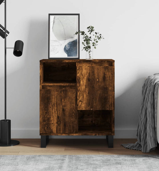 Sideboard Räuchereiche 60x35x70 cm Holzwerkstoff
