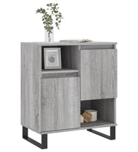 Sideboard Grau Sonoma 60x35x70 cm Holzwerkstoff