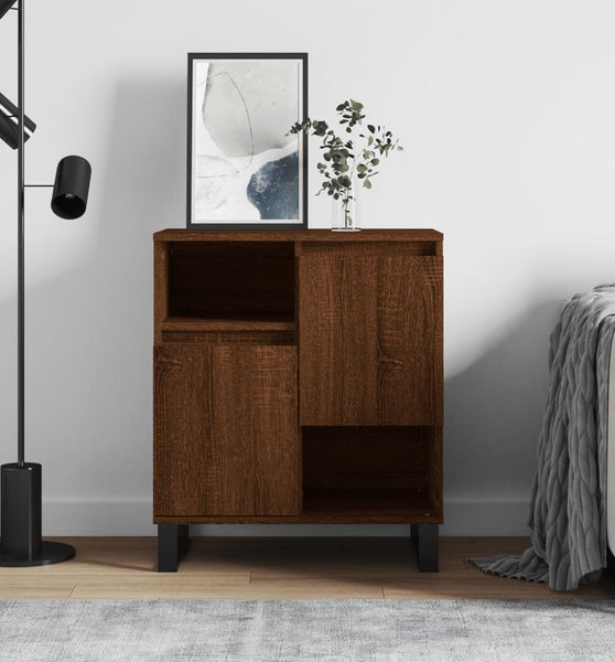 Sideboard Braun Eichen-Optik 60x35x70 cm Holzwerkstoff