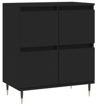 Sideboard Schwarz 60x35x70 cm Holzwerkstoff