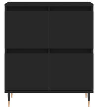 Sideboard Schwarz 60x35x70 cm Holzwerkstoff