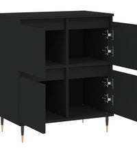 Sideboard Schwarz 60x35x70 cm Holzwerkstoff