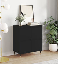 Sideboard Schwarz 60x35x70 cm Holzwerkstoff