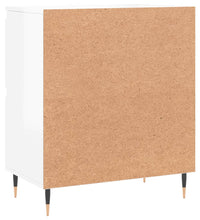 Sideboard Hochglanz-Weiß 60x35x70 cm Holzwerkstoff