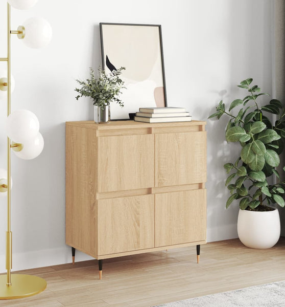 Sideboard Sonoma-Eiche 60x35x70 cm Holzwerkstoff