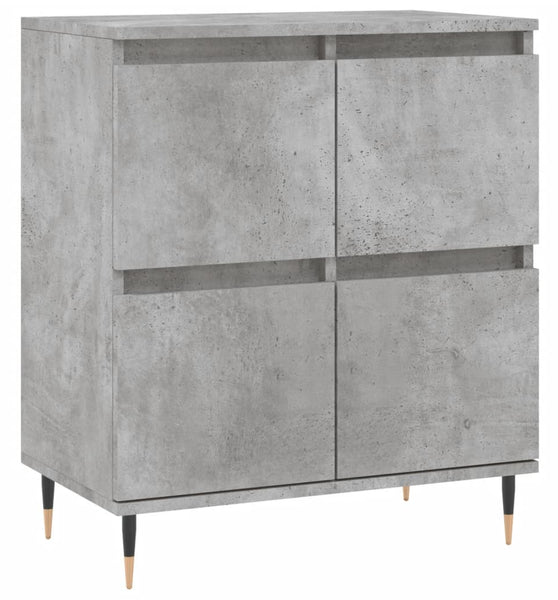 Sideboard Betongrau 60x35x70 cm Holzwerkstoff