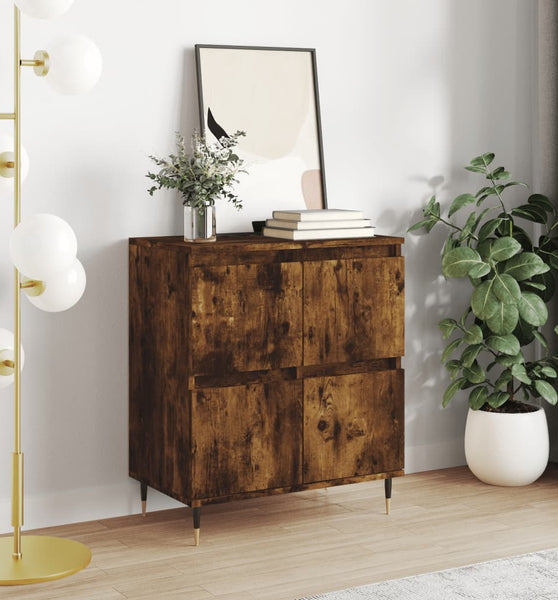 Sideboard Räuchereiche 60x35x70 cm Holzwerkstoff
