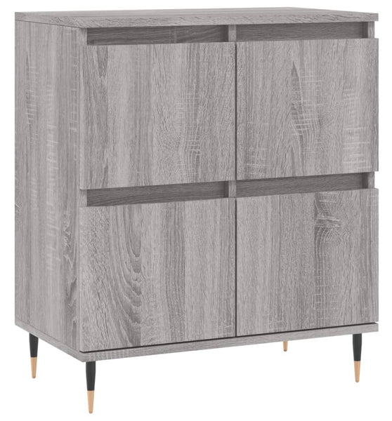 Sideboard Grau Sonoma 60x35x70 cm Holzwerkstoff