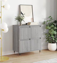 Sideboard Grau Sonoma 60x35x70 cm Holzwerkstoff