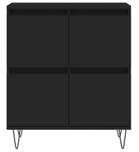 Sideboard Schwarz 60x35x70 cm Holzwerkstoff