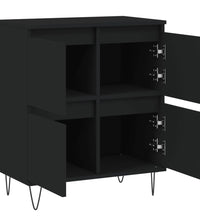 Sideboard Schwarz 60x35x70 cm Holzwerkstoff