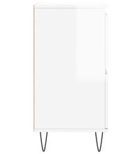 Sideboard Hochglanz-Weiß 60x35x70 cm Holzwerkstoff