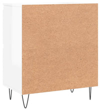 Sideboard Hochglanz-Weiß 60x35x70 cm Holzwerkstoff