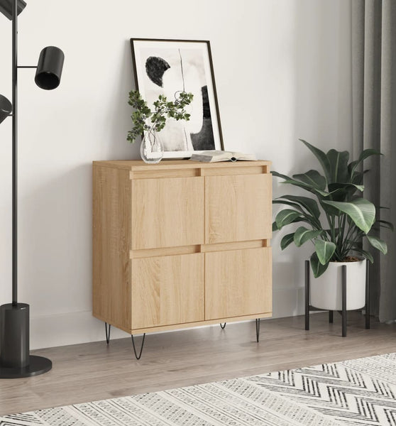 Sideboard Sonoma-Eiche 60x35x70 cm Holzwerkstoff