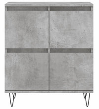 Sideboard Betongrau 60x35x70 cm Holzwerkstoff